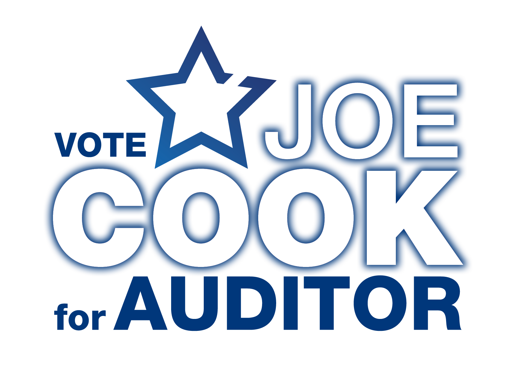 Vote Joe Cook for Auditor